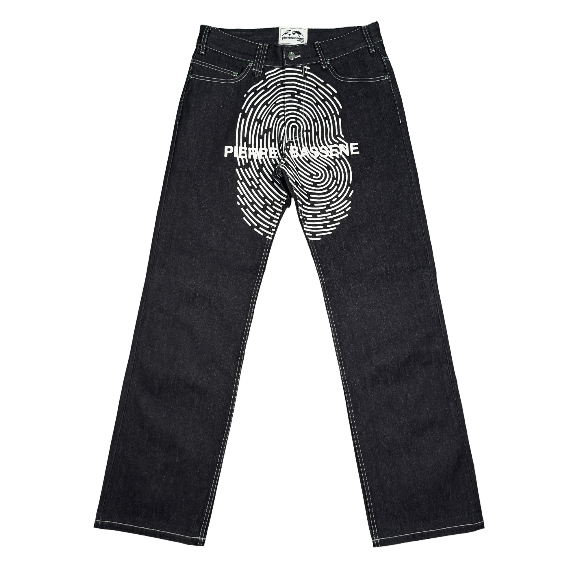 Pierre Bassene Fingerprint Original Raw Denim Dark Blue - CPIEB6889 - Coziness