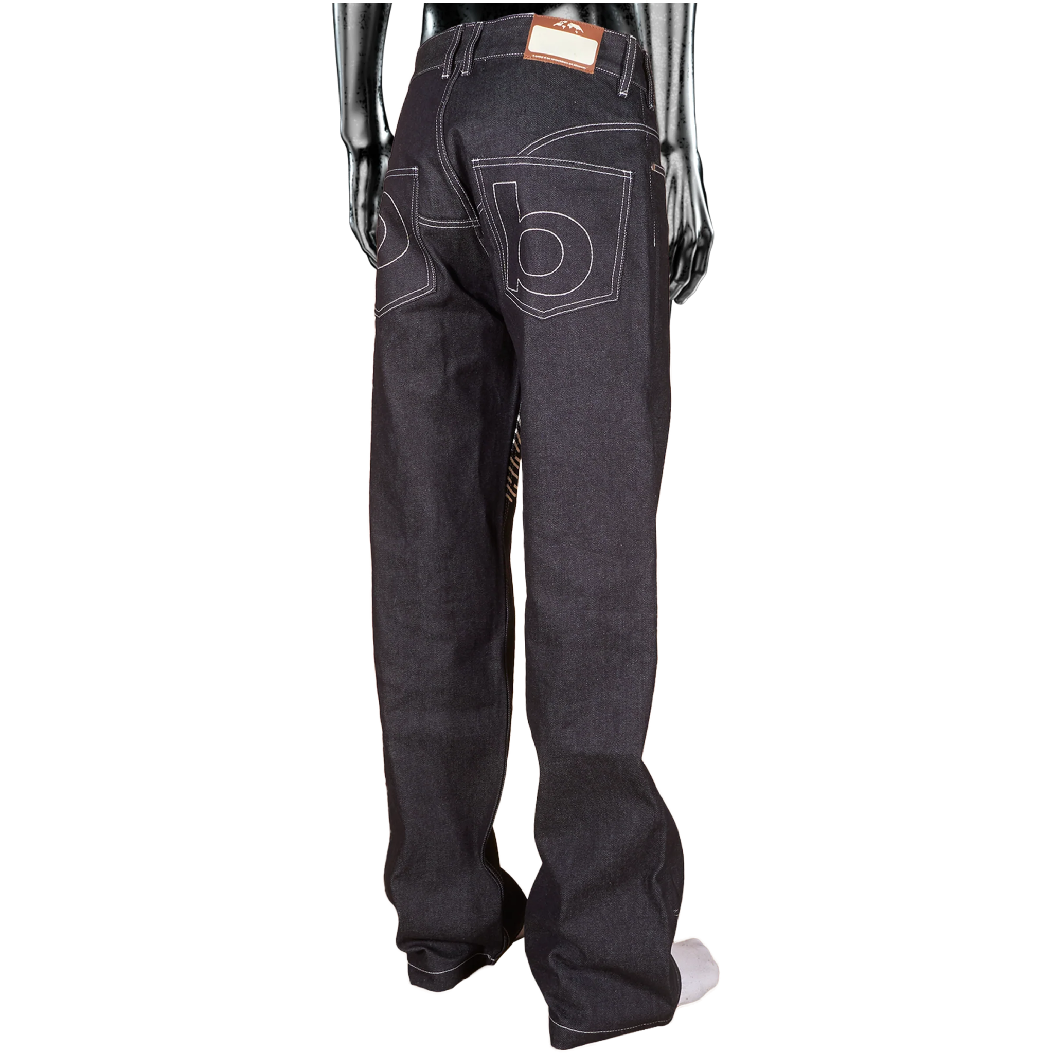 Pierre Bassene Fingerprint Original Raw Denim Dark Blue - CPIEB6889 - Coziness