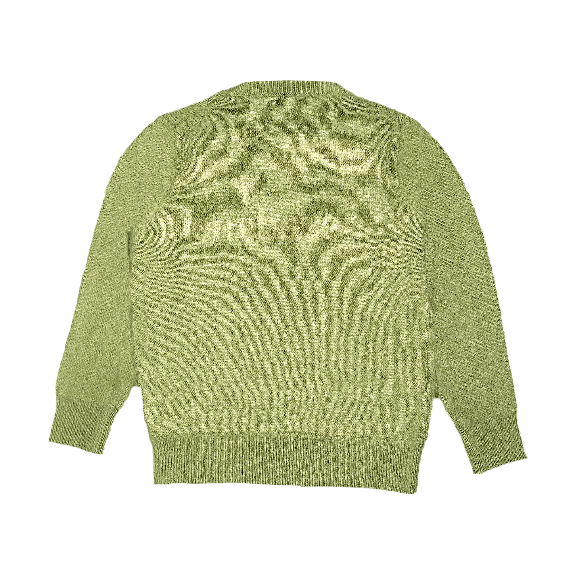 Pierre Bassene Mohair Sweater Mint Green - CPIEB6861 - Coziness