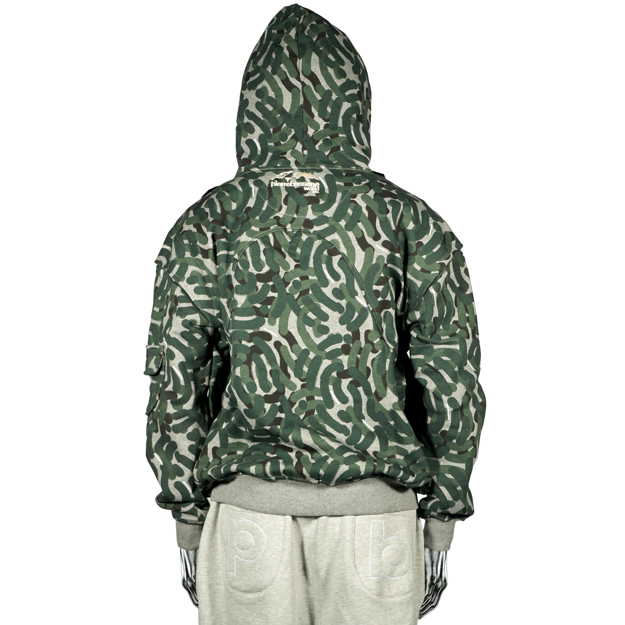 Pierre Bassene Signature Zip Concrete Camo - CPIEB6858 - Coziness