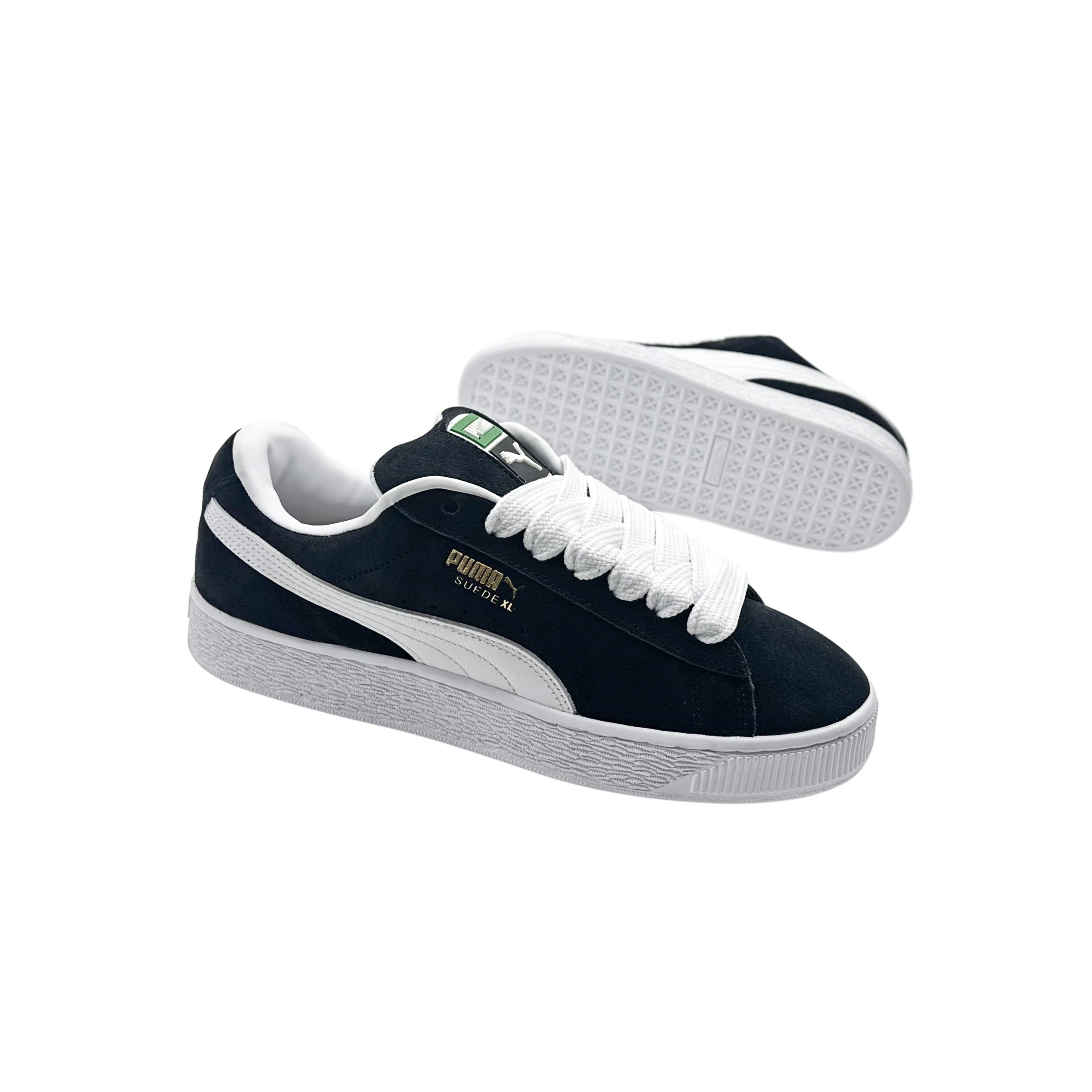 Puma Suede XL Black White - Coziness