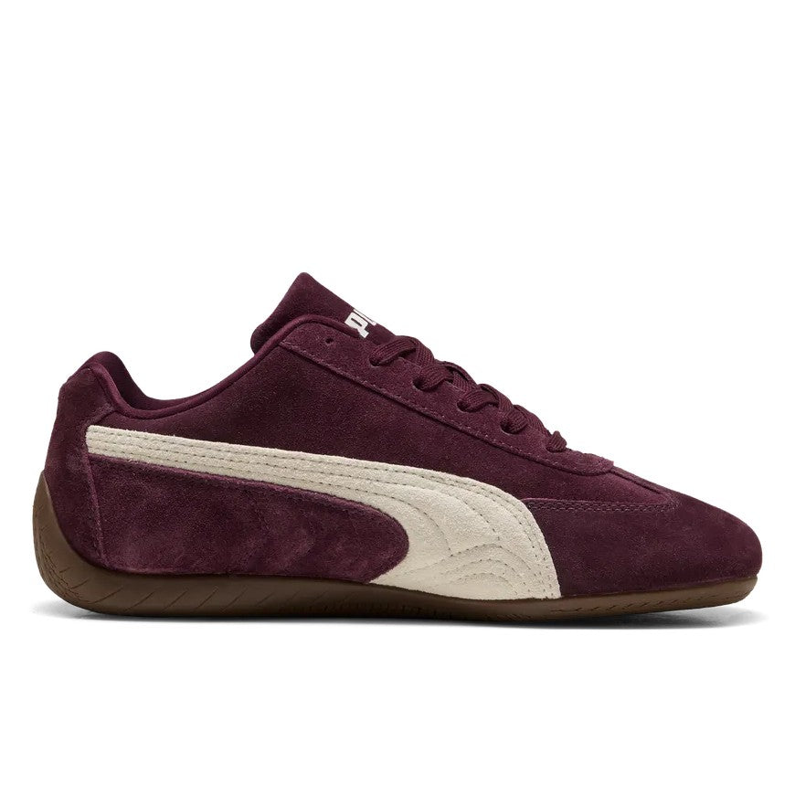 Puma Speedcat OG II in Bordeaux, einzelner Schuh von der Innenseite
