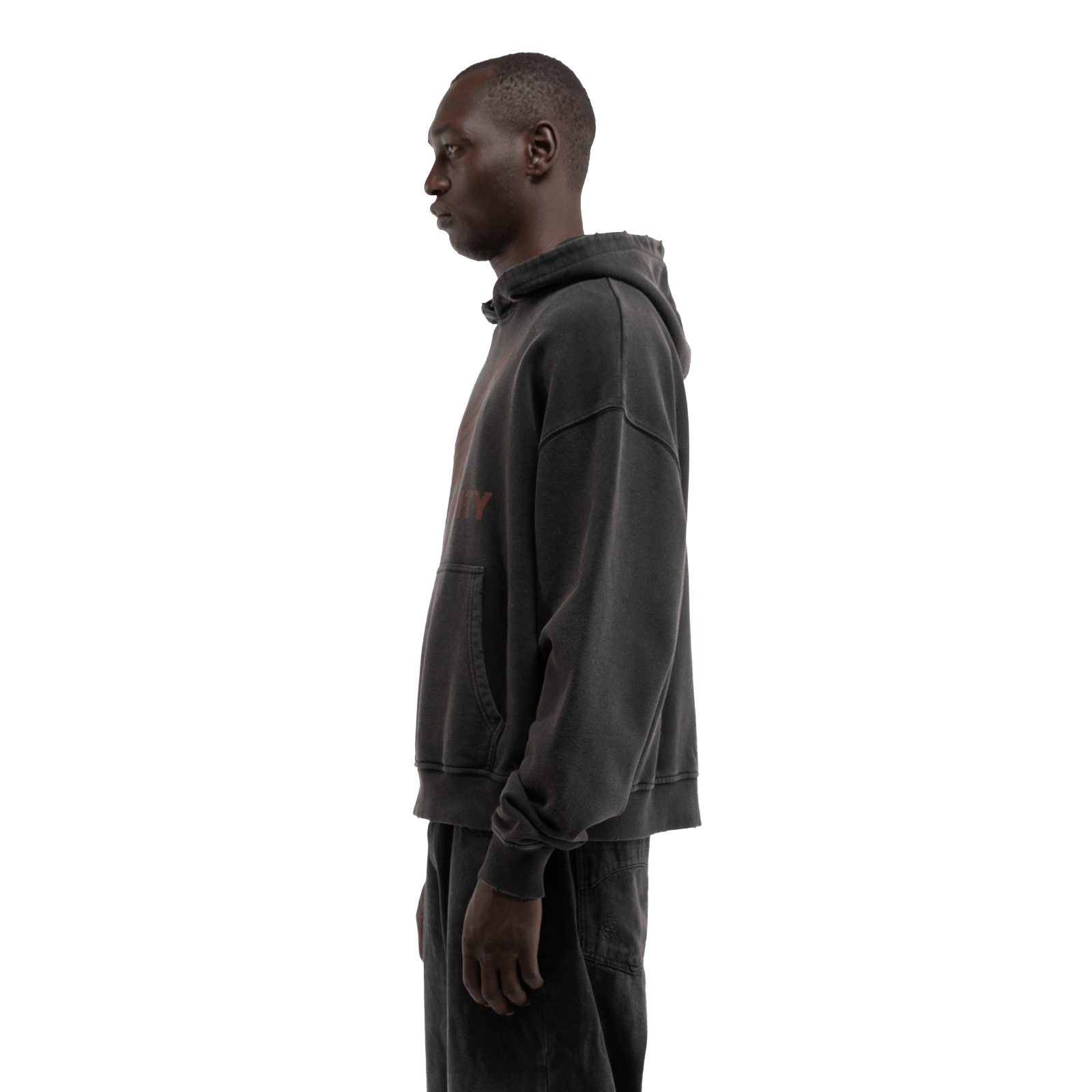 Reternity AÉRO HOODIE WASHED BLACK - CRETA13693 - Coziness