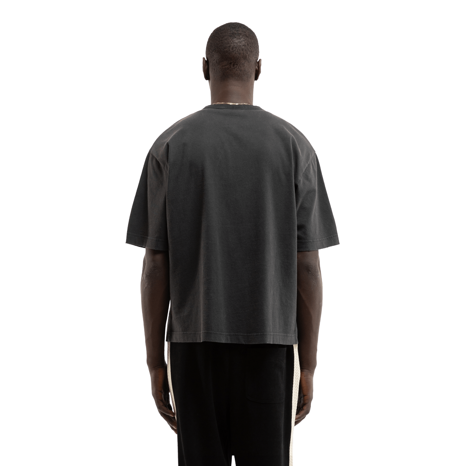 Reternity AÉRO REGULAR FIT T-SHIRT WASHED BLACK - CRETA13689 - Coziness