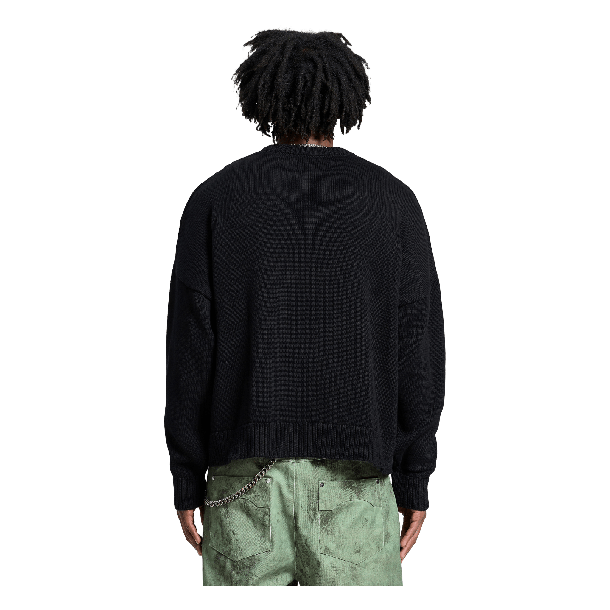 Reternity Art Is Everywhere Knit Sweater Schwarz - CRETD6807 - Coziness