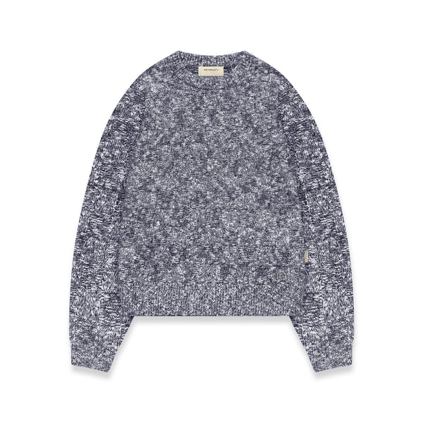 Reternity ARTISAN KNIT SWEATER NAVY - CRETA14493 - Coziness