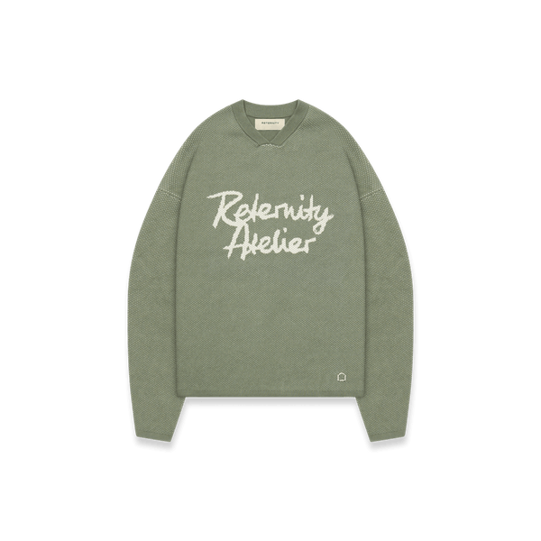 Reternity Atelier Knit Jersey Grün - CRETA6811 - Coziness