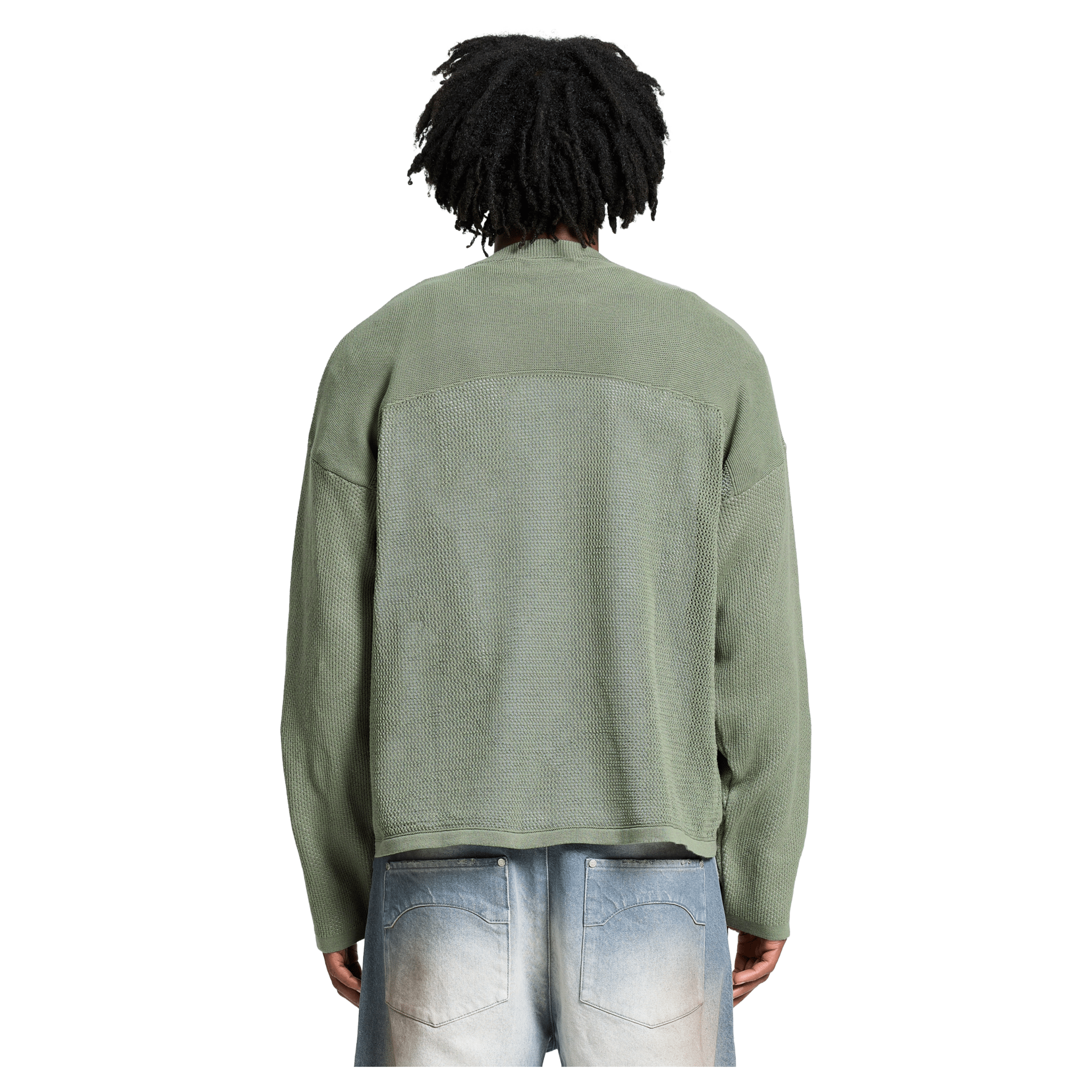 Reternity Atelier Knit Jersey Grün - CRETA6811 - Coziness