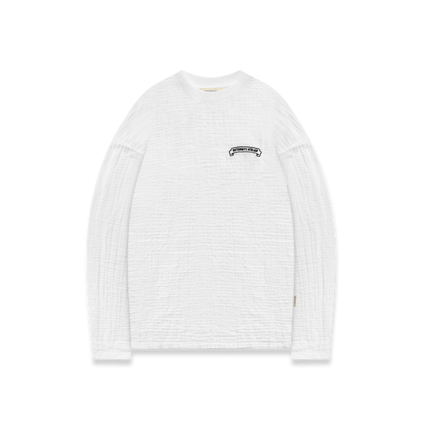 Reternity Band of Process Longsleeve Weiß - CRETB8287 - Coziness