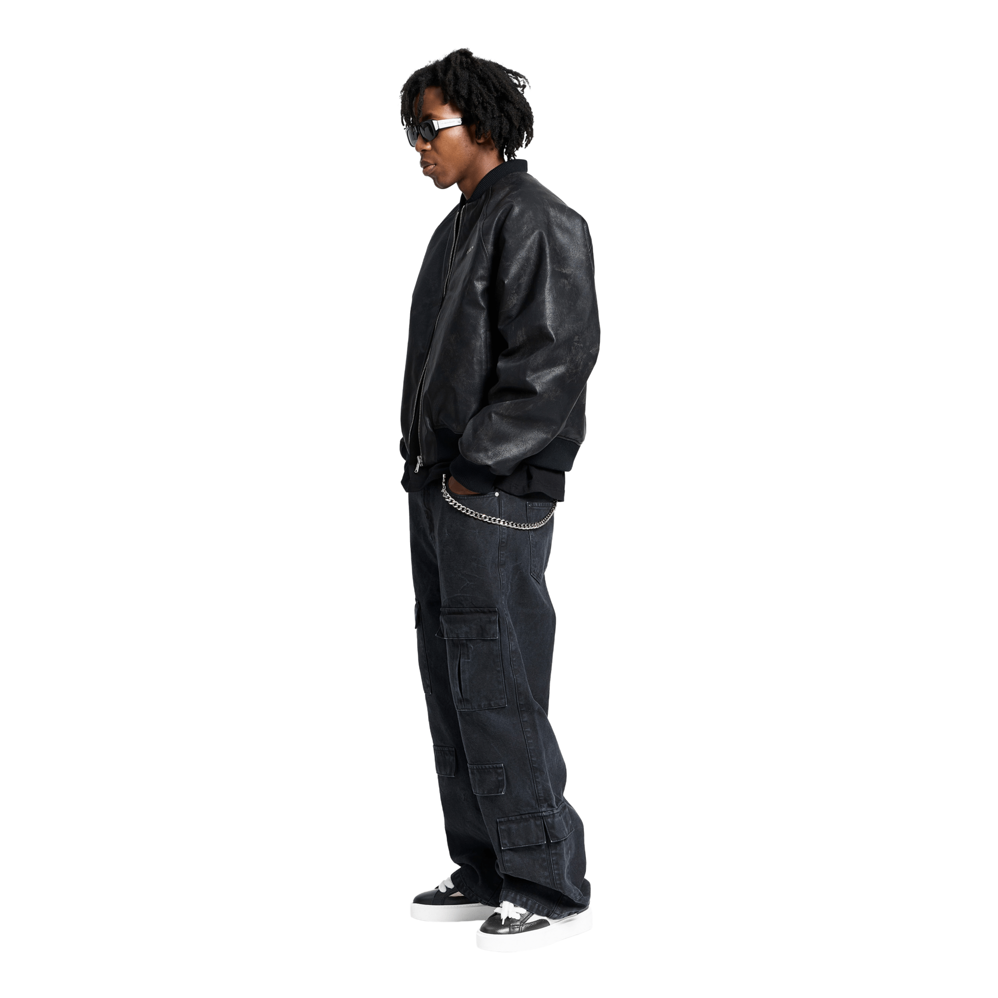 Reternity Bomber Jacket Brushed Leather - CRETB6815 - Coziness