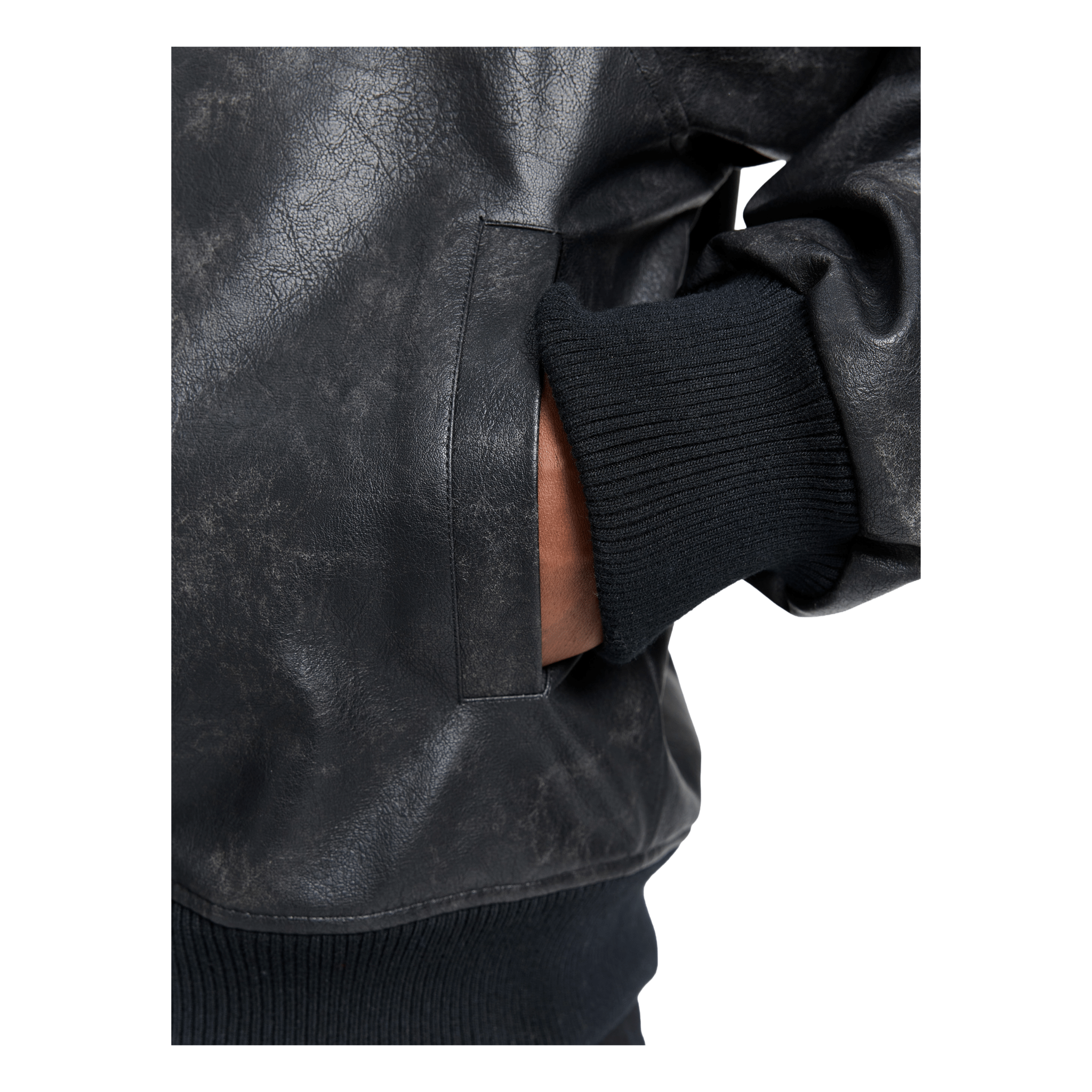 Reternity Bomber Jacket Brushed Leather - CRETB6815 - Coziness