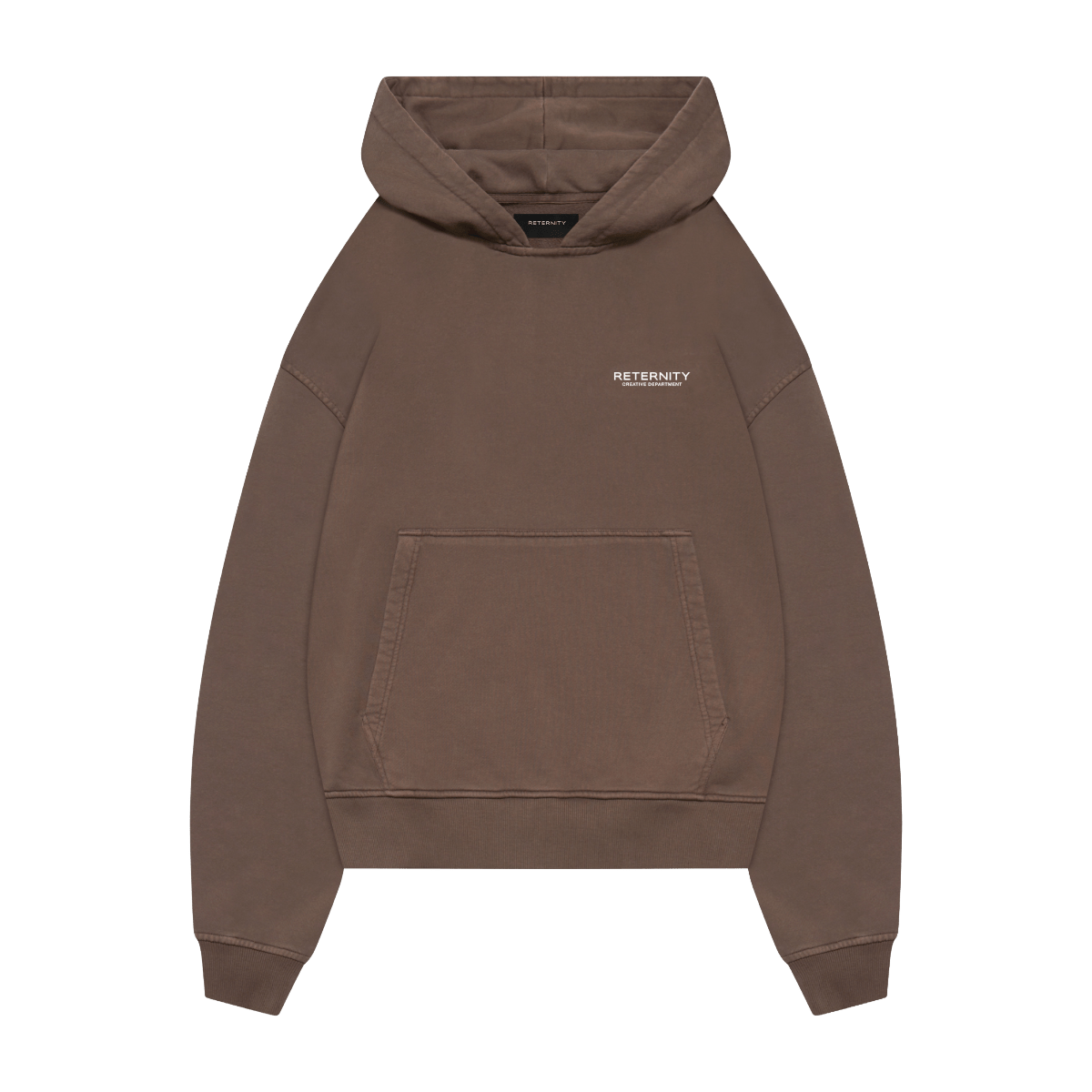 Reternity Creative Dept Hoodie Braun - CRETC6555 - Coziness