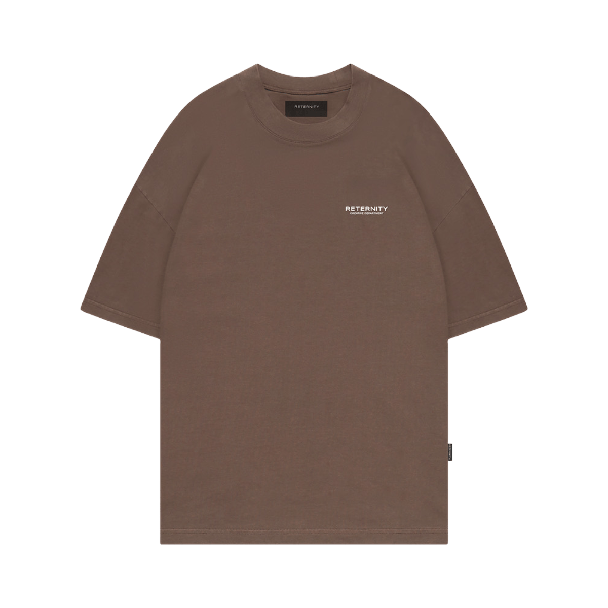 Reternity Creative Dept T-Shirt Braun - CRETC6551 - Coziness
