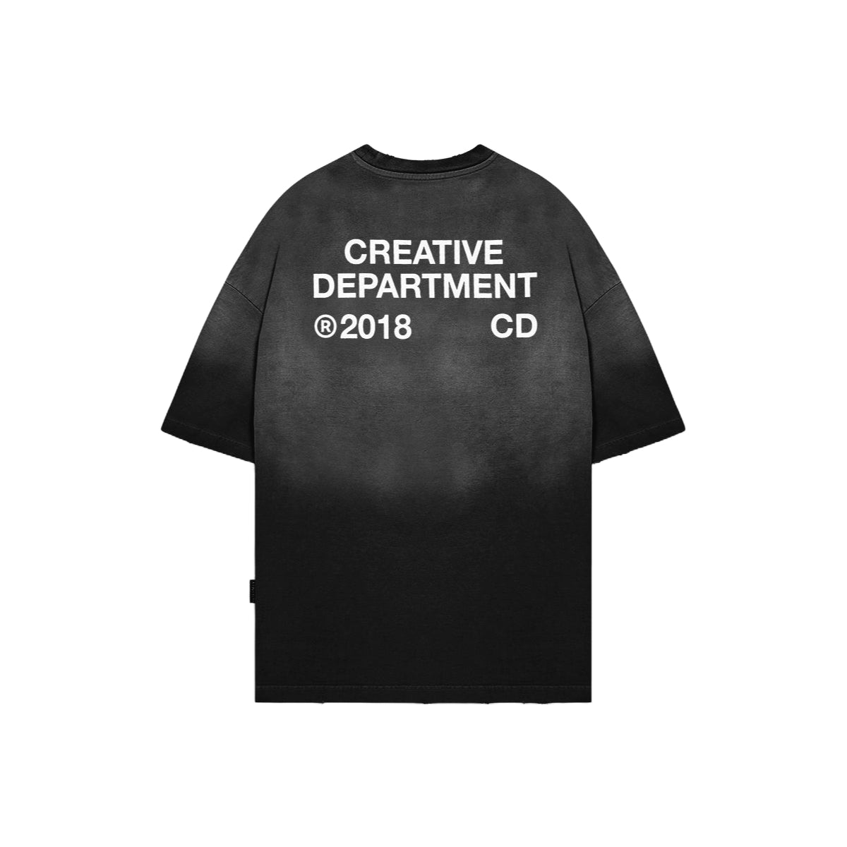 Reternity Creative Dept T-Shirt Faded Black - CRETC3425 - Coziness