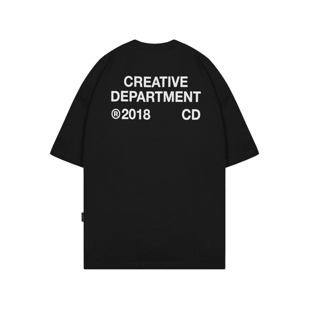 Reternity Creative Dept T-Shirt Schwarz - CRETC8303 - Coziness