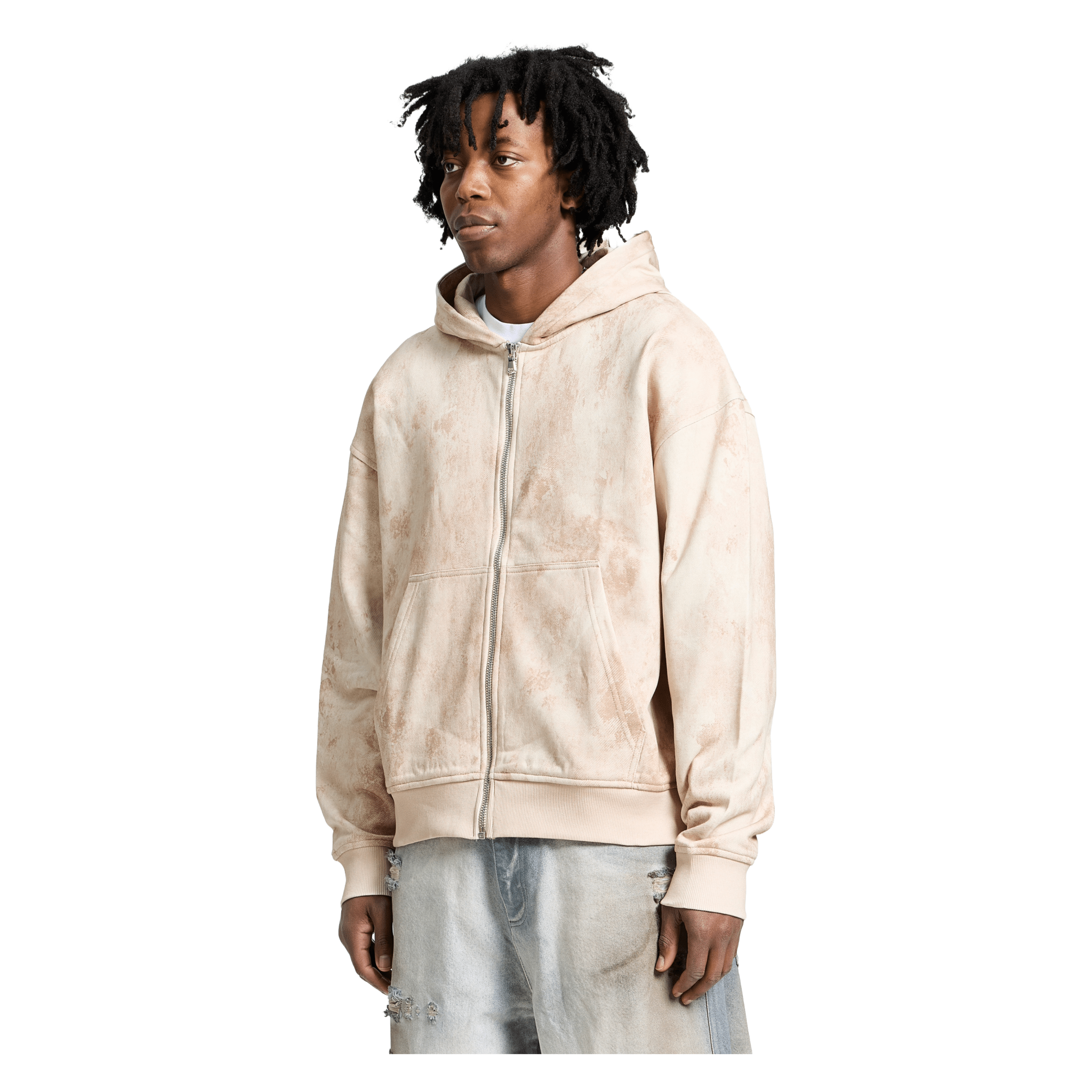 Reternity Delira Zip Hoodie Sand - CRETD6799 - Coziness