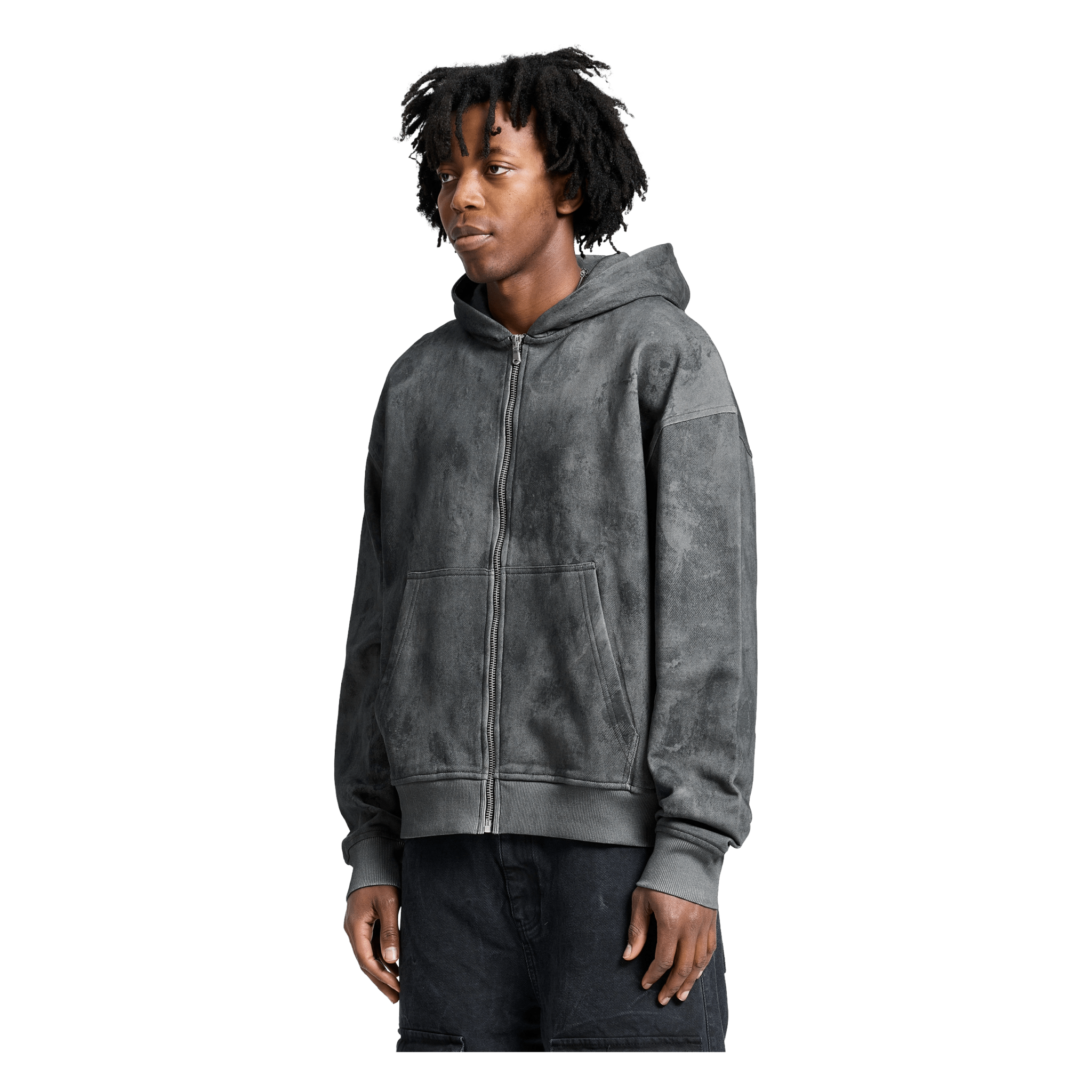 Reternity Delira ZIp Hoodie Schwarz - CRETD6803 - Coziness