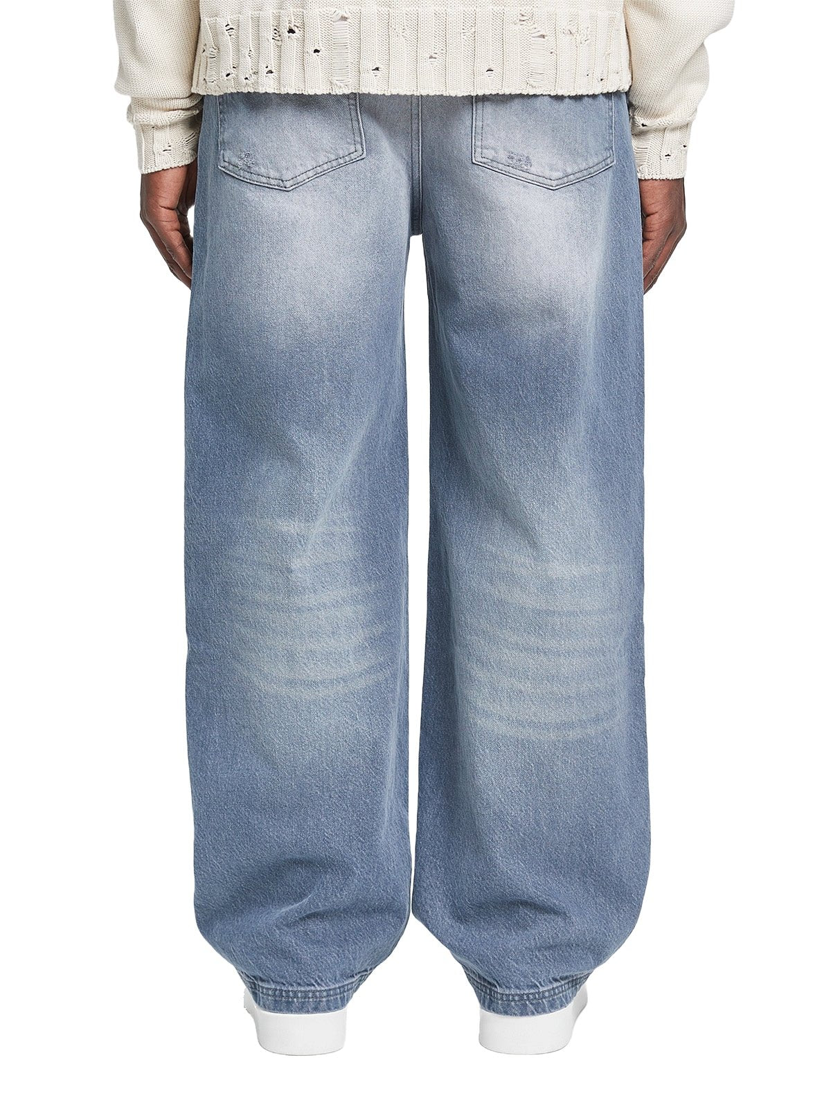 Reternity Essential Baggy Denim Stone Blue - CRETE3415 - Coziness