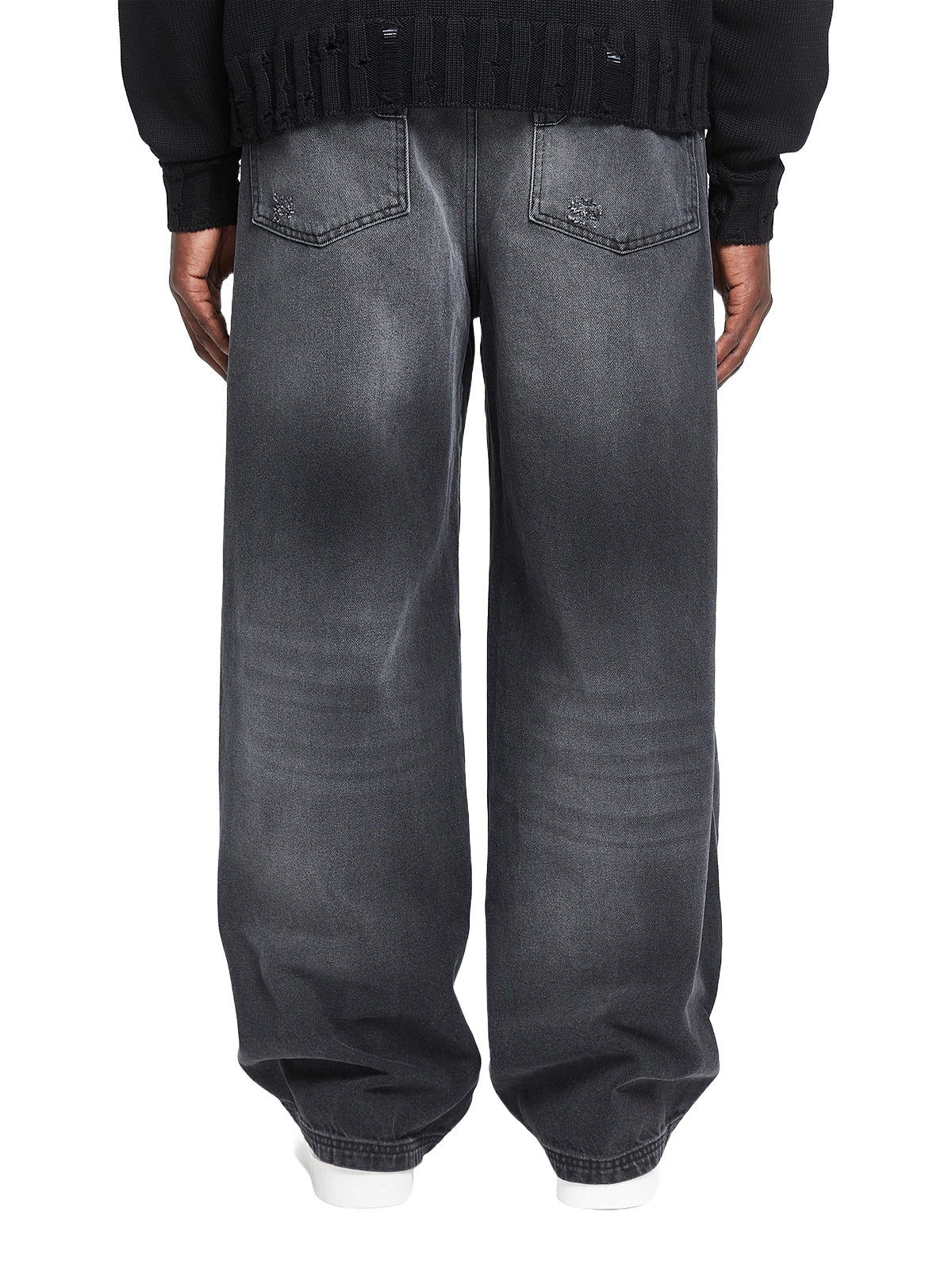 Reternity Essential Baggy Denim Washed Black - CRETE3419 - Coziness