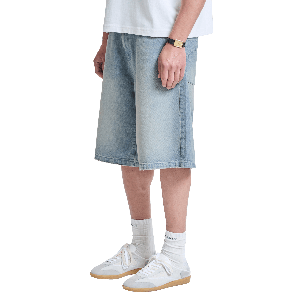 Reternity Essential Jorts Light Blue - CRETE11075 - Coziness