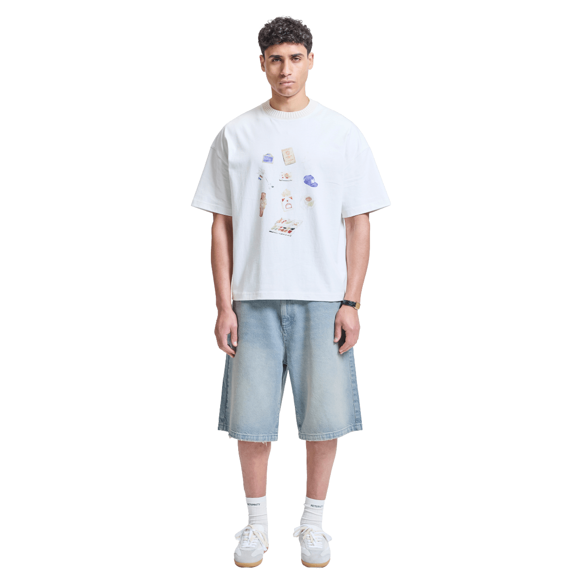 Reternity Essential Jorts Light Blue - CRETE11075 - Coziness