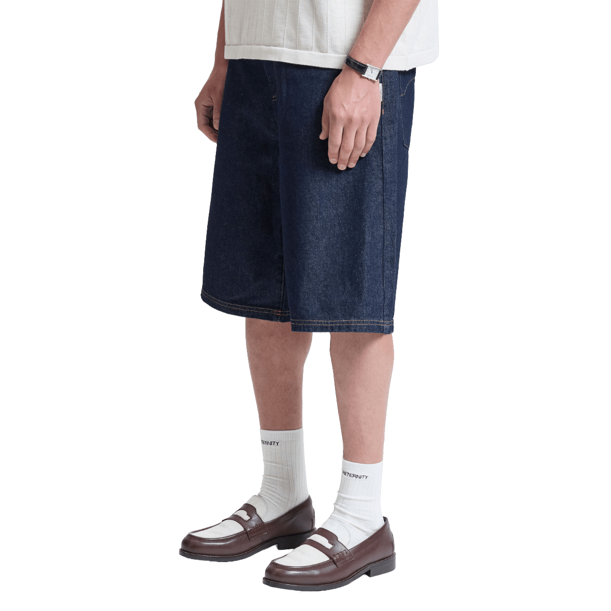 Reternity Essential Jorts Raw Indigo - CRETE10161 - Coziness