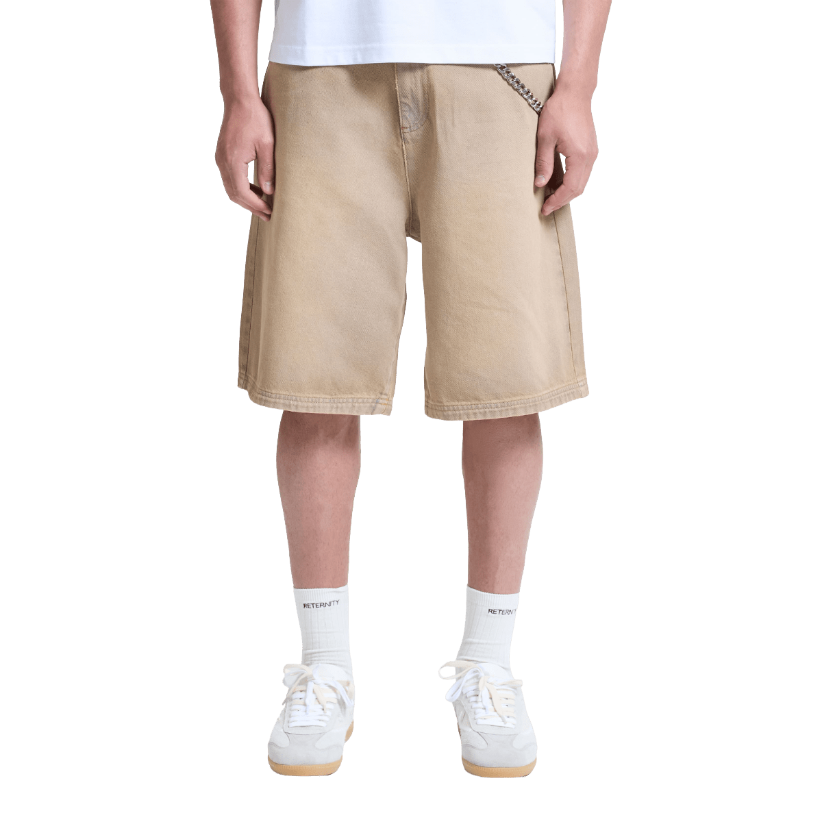 Reternity Essential Jorts Sand Wash - CRETE10165 - Coziness