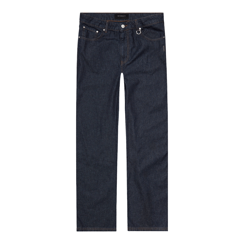 Reternity Essential Raw Straight Denim Indigo - CRETE8690 - Coziness