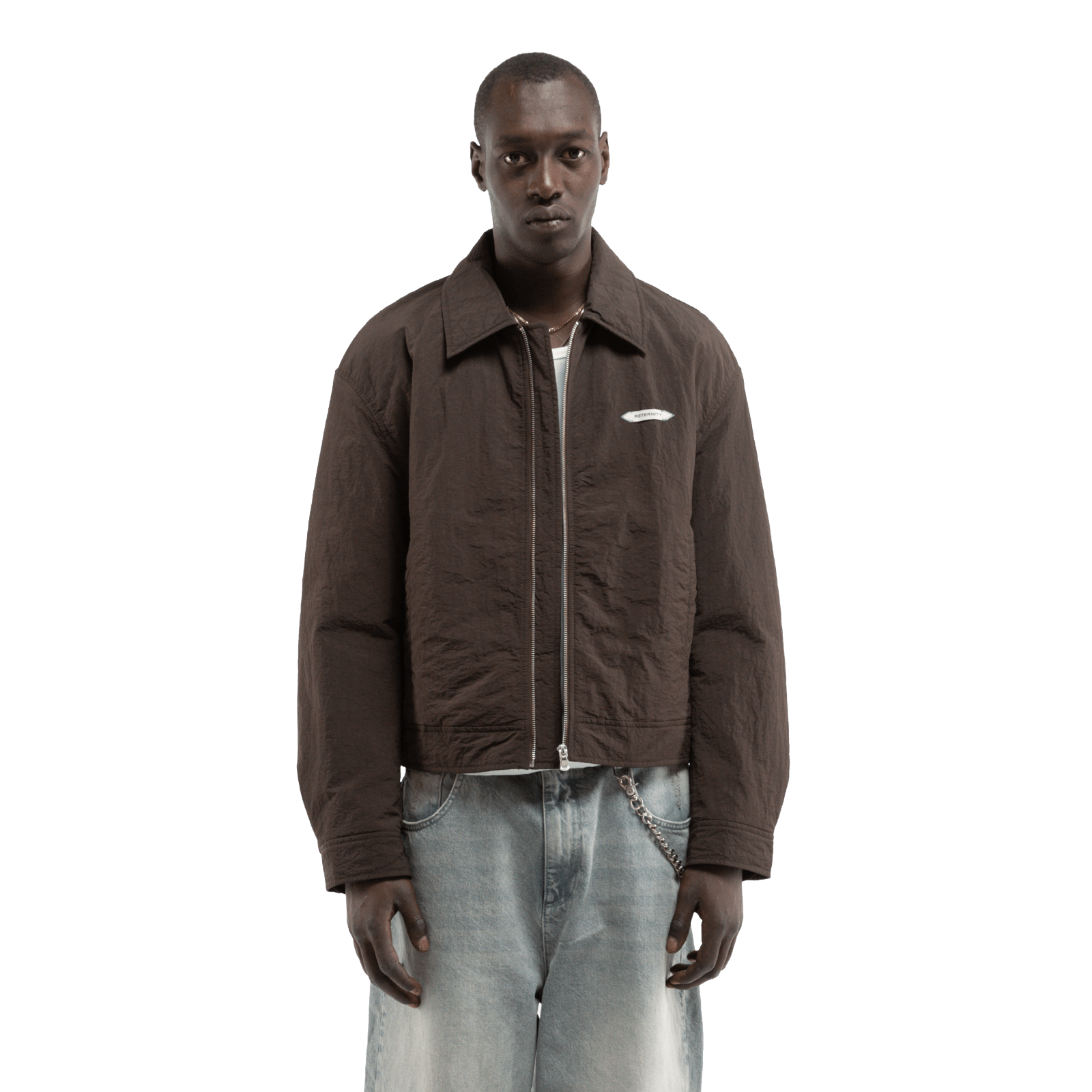 Reternity L’ATELIER LINE JACKET BROWN - CRETL13743 - Coziness