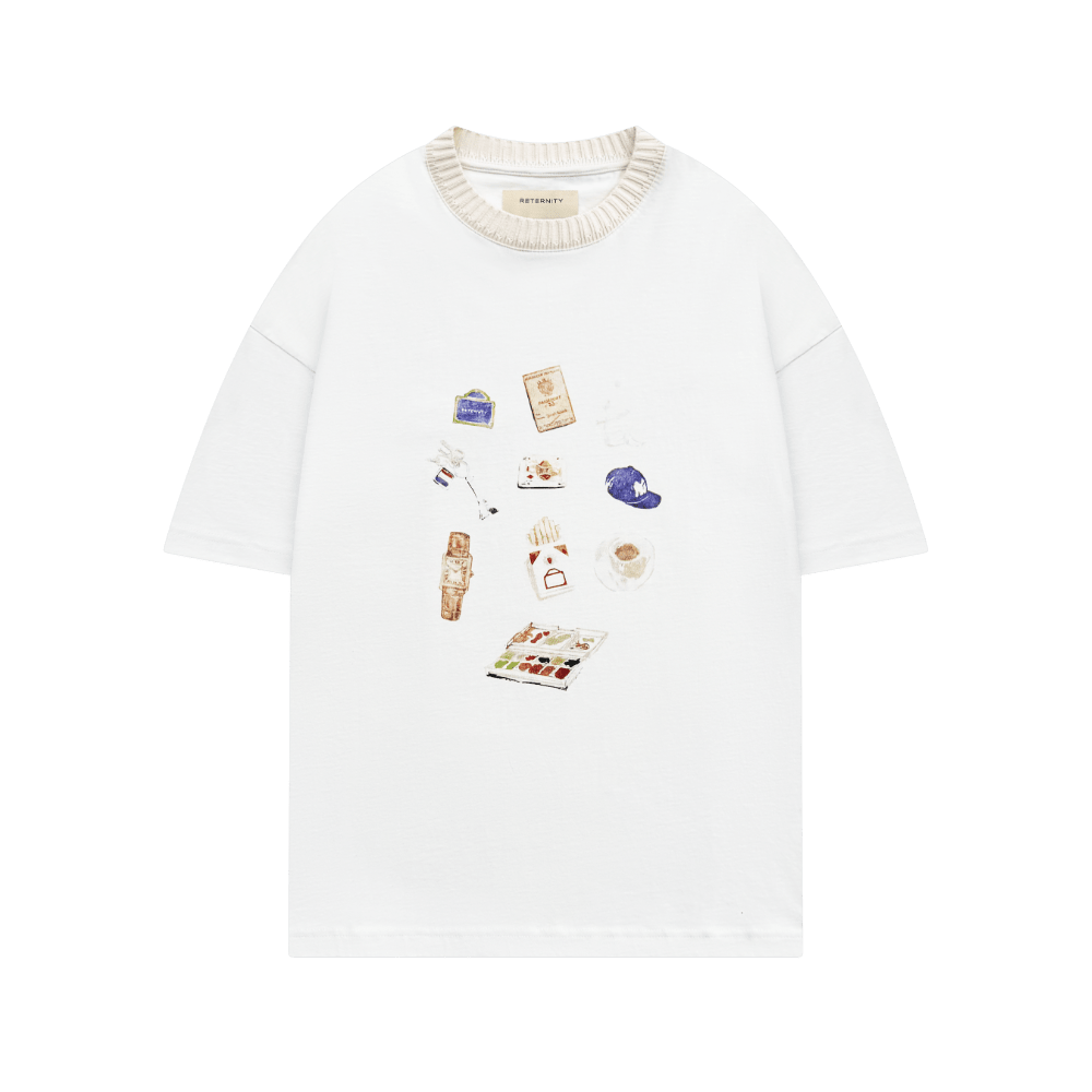 Reternity L’ICÔNE T - SHIRT Off White - CRETL8295 - Coziness