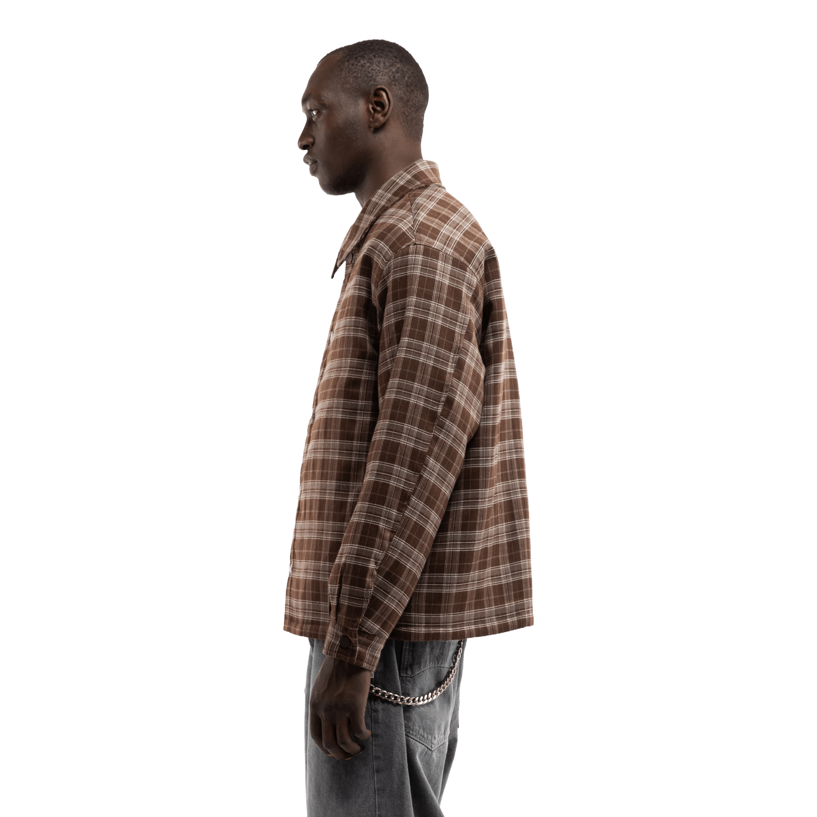 Reternity RETERNITY PADDED FLANNEL BROWN - CRETR13709 - Coziness
