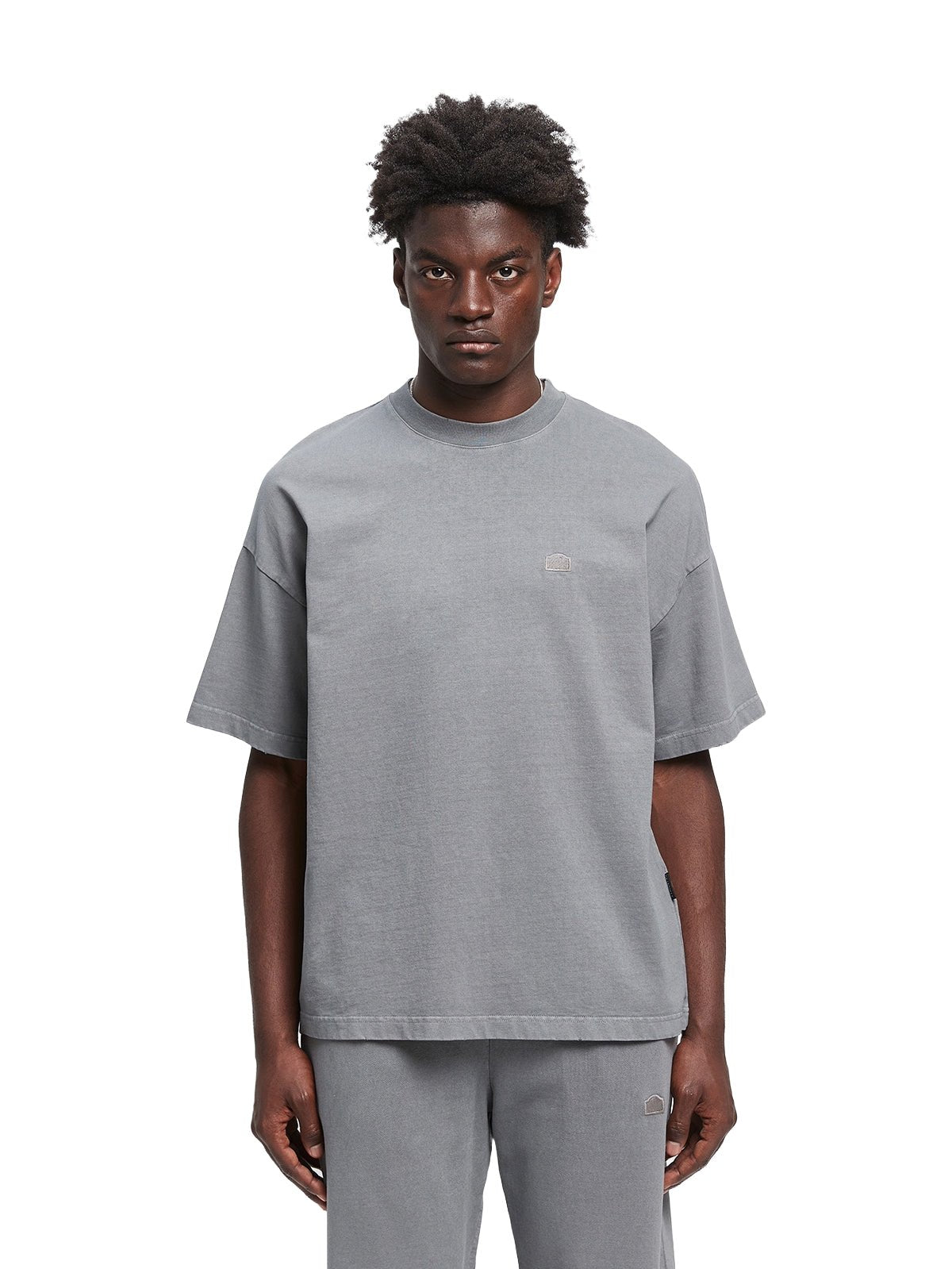 Reternity Signe T-Shirt Washed Grey - CRETS3389 - Coziness