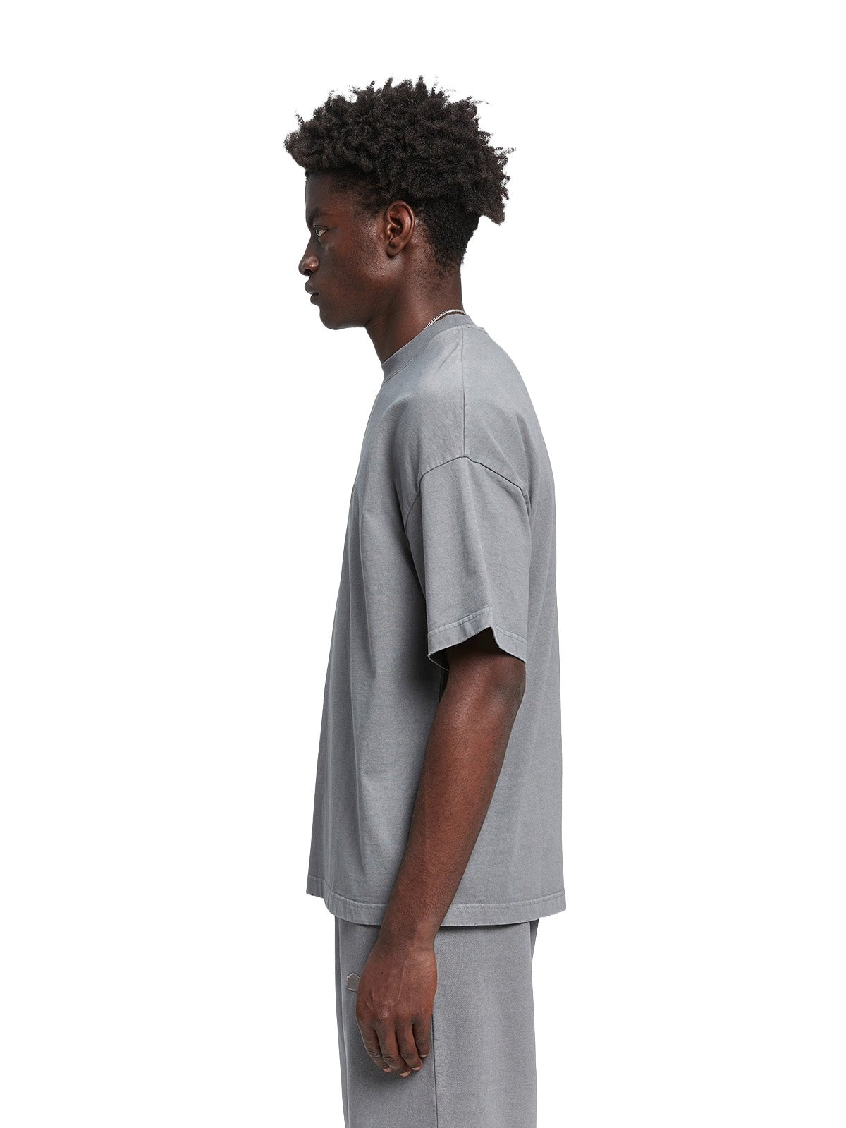 Reternity Signe T-Shirt Washed Grey - CRETS3389 - Coziness