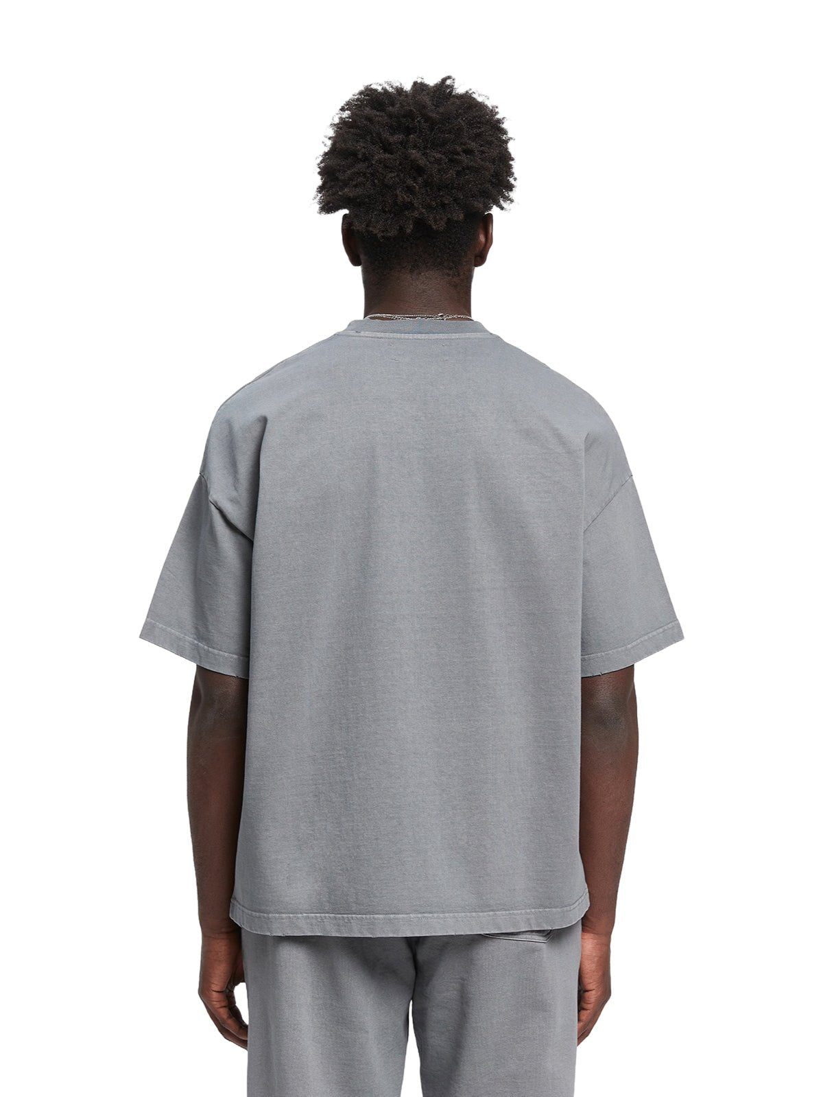 Reternity Signe T-Shirt Washed Grey - CRETS3389 - Coziness