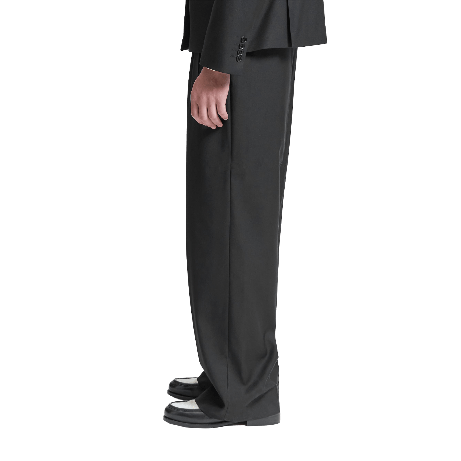 Reternity TAILORED BAGGY PANTS BLACK - CRETT13730 - Coziness