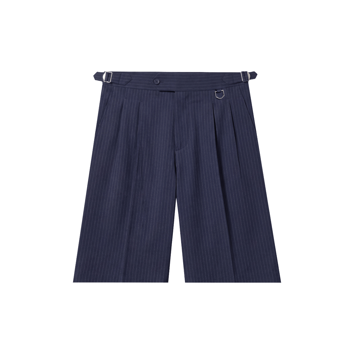 Reternity Tailored Baggy Shorts Pinstripe Blue - CRETT11086 - Coziness