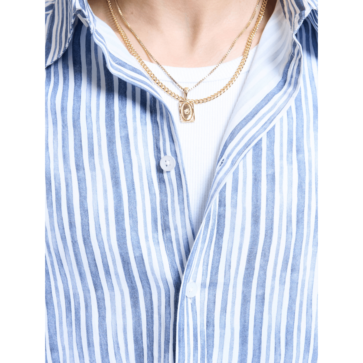 Reternity Watercolor Shirt Blue - CRETW11080 - Coziness