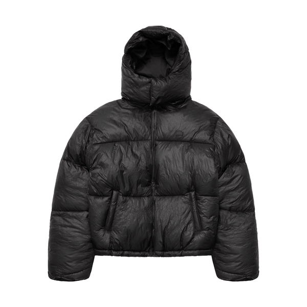 Reternity Wrinkled Puffer Jacke Schwarz - CRETW6819 - Coziness