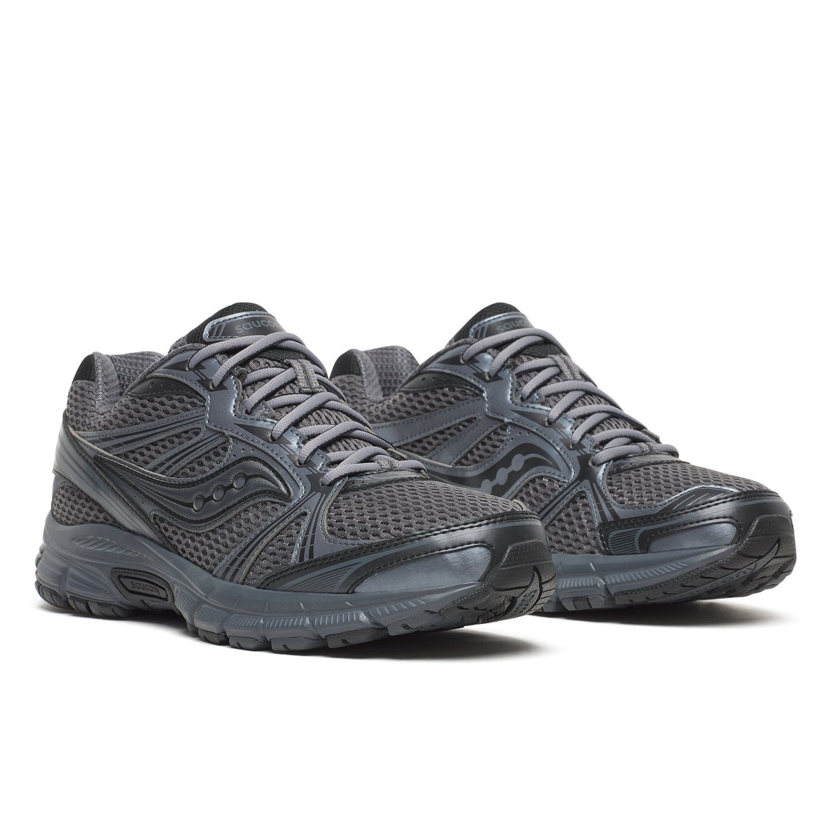 Saucony Grid Legacy Gunmetal Black - CSAUG11882 - Coziness