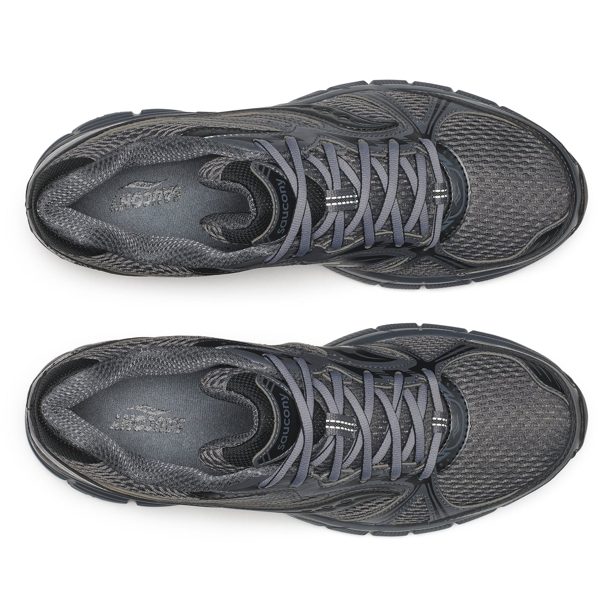 Saucony Grid Legacy Gunmetal Black - CSAUG11882 - Coziness
