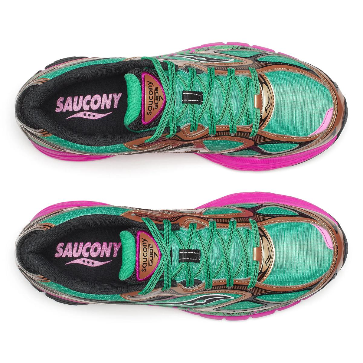 Saucony ProGrid Guide 7 Hi Octance Green Bronze - CSAUP10035 - Coziness