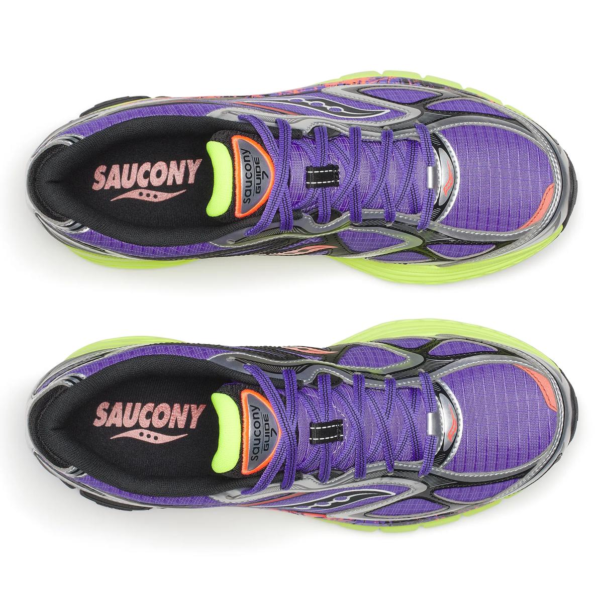 Saucony ProGrid Guide 7 Hi Octane Purple Citron - CSAUP10059 - Coziness