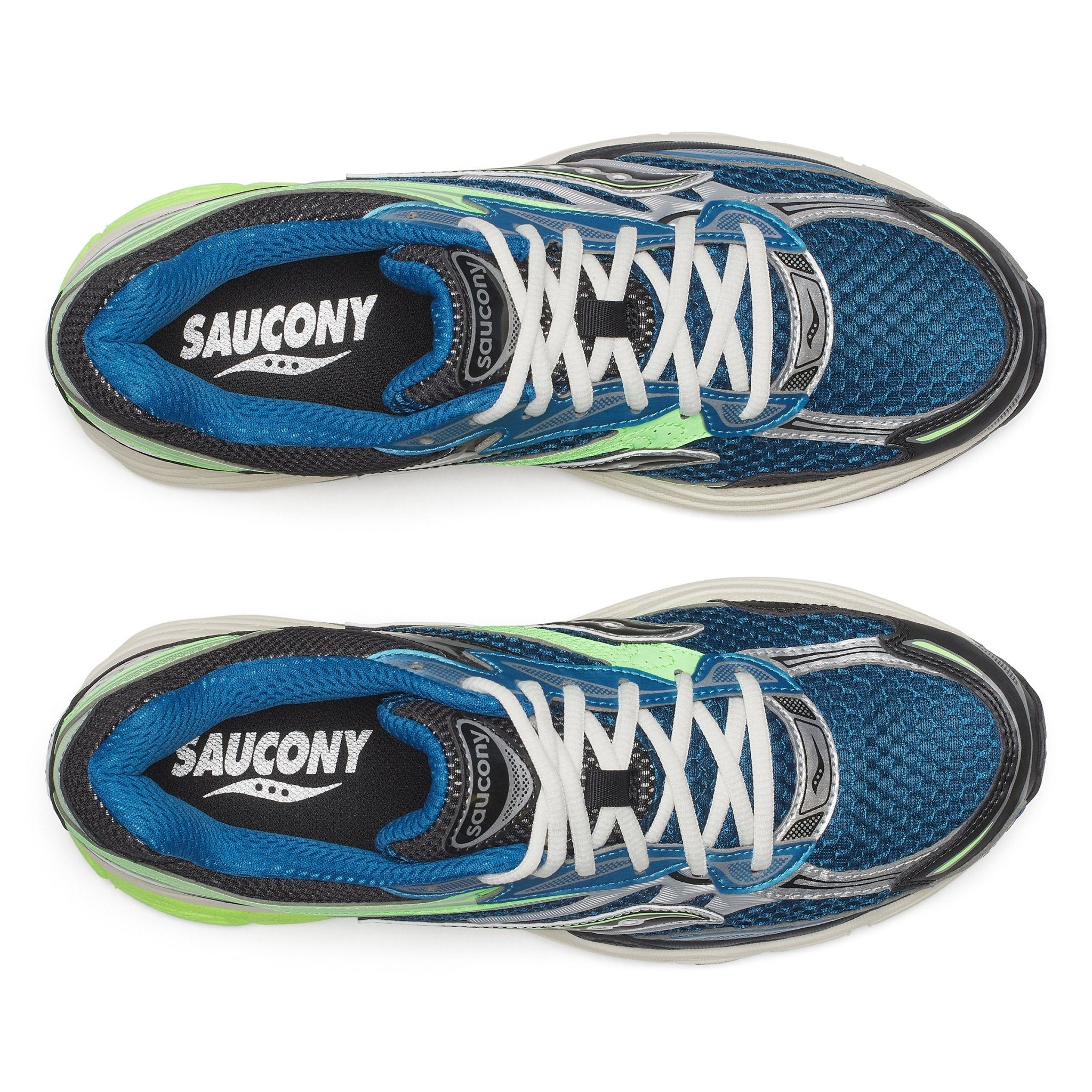 Saucony ProGrid Omni 9 Blue Lime - CSAUP7339 - Coziness