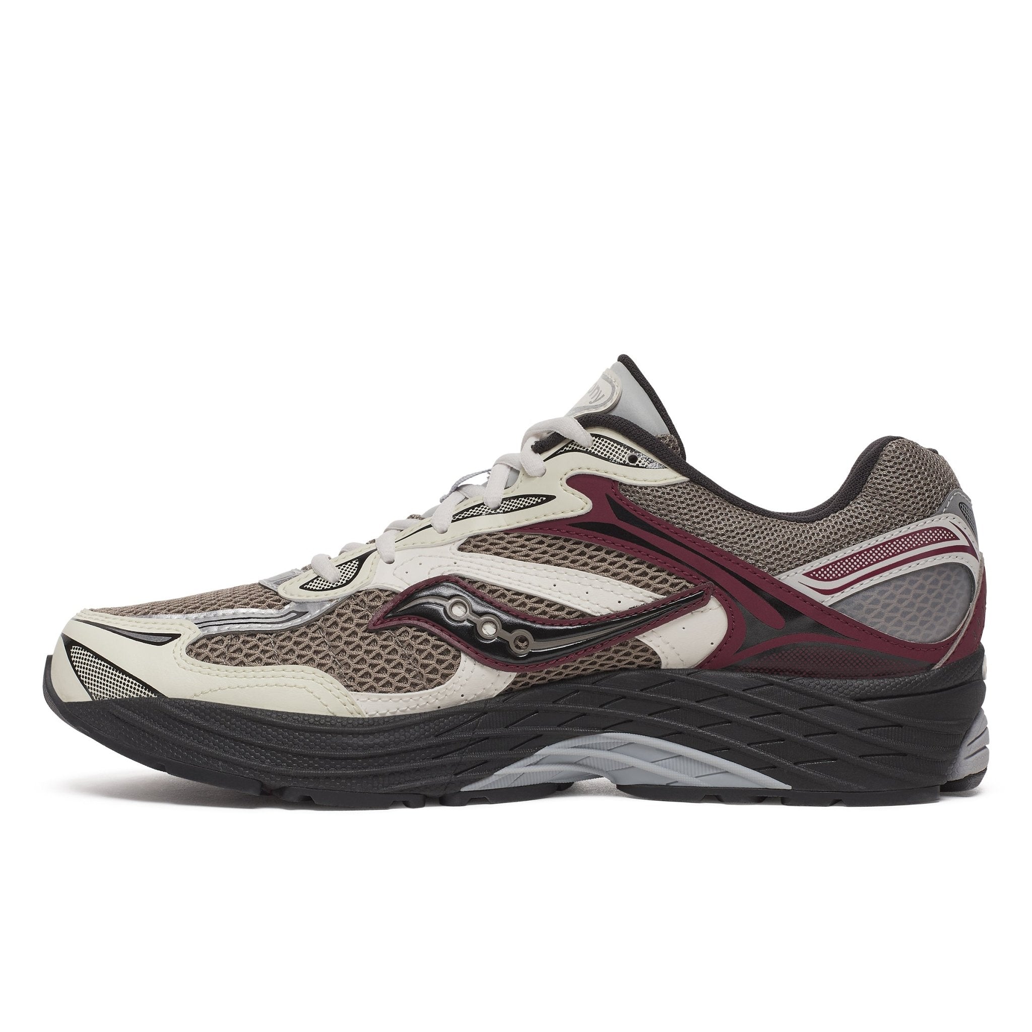 Saucony Progrid Omni 9 Tan Maroon - CSAUP6907 - Coziness