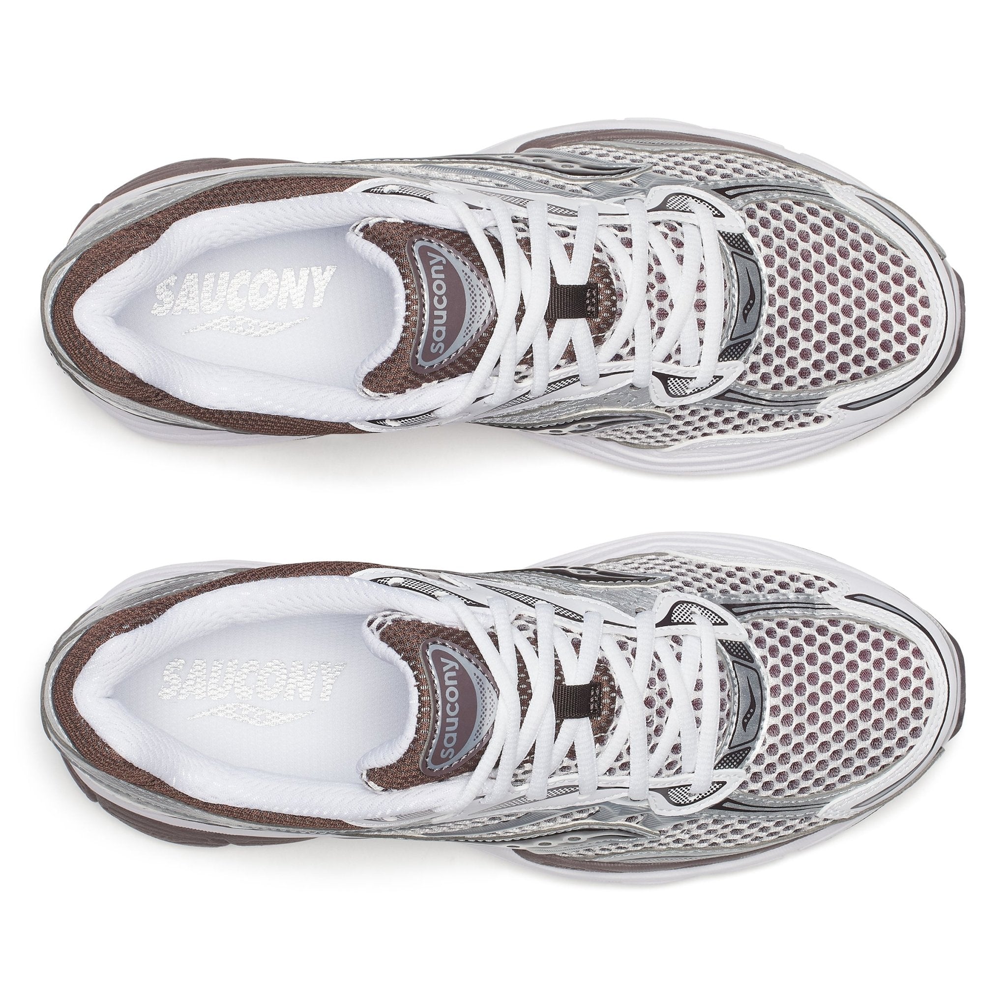 Saucony ProGrid Omni 9 White Brown - CSAUP8482 - Coziness