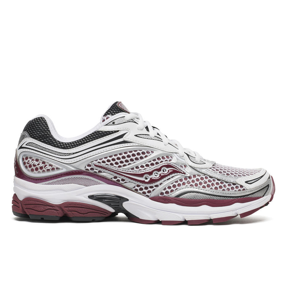 Saucony ProGrid Omni 9 White Maroon - CSAUP11776 - Coziness