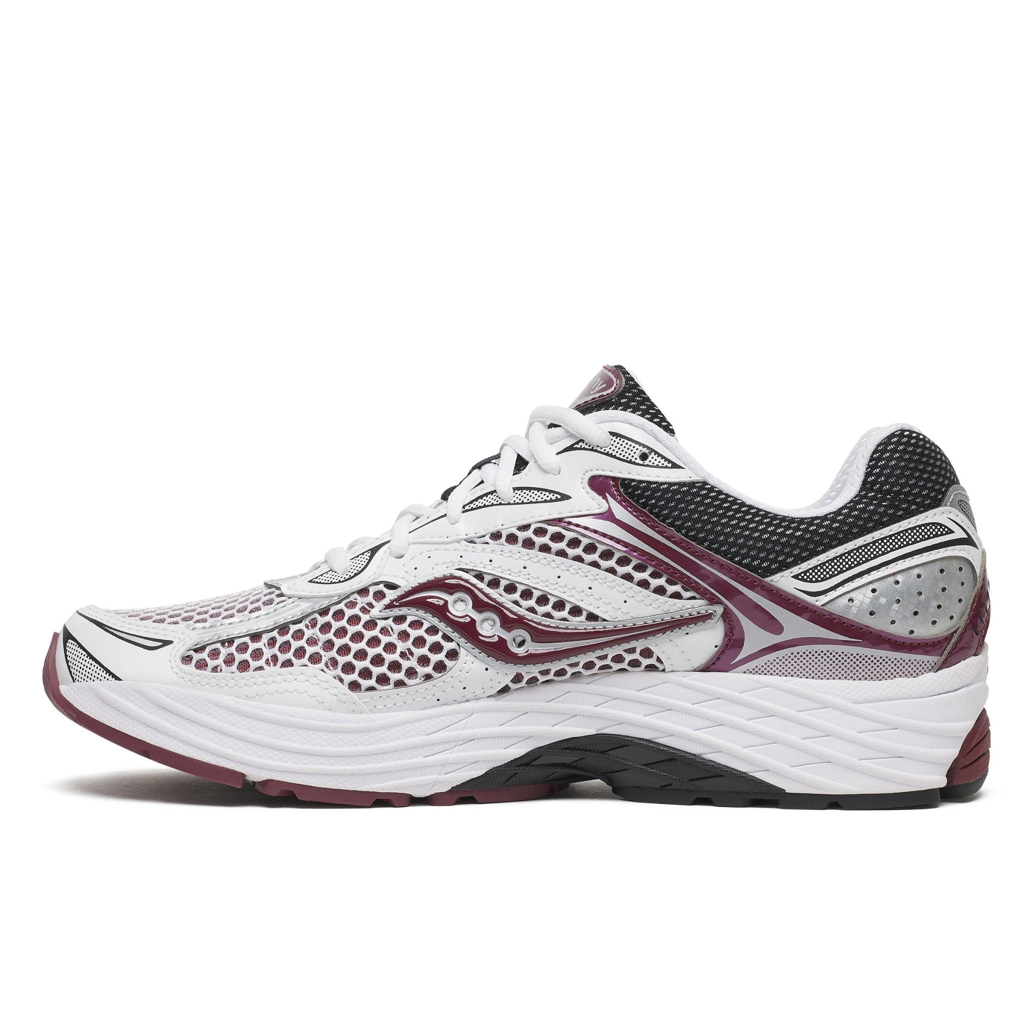 Saucony ProGrid Omni 9 White Maroon - CSAUP11776 - Coziness