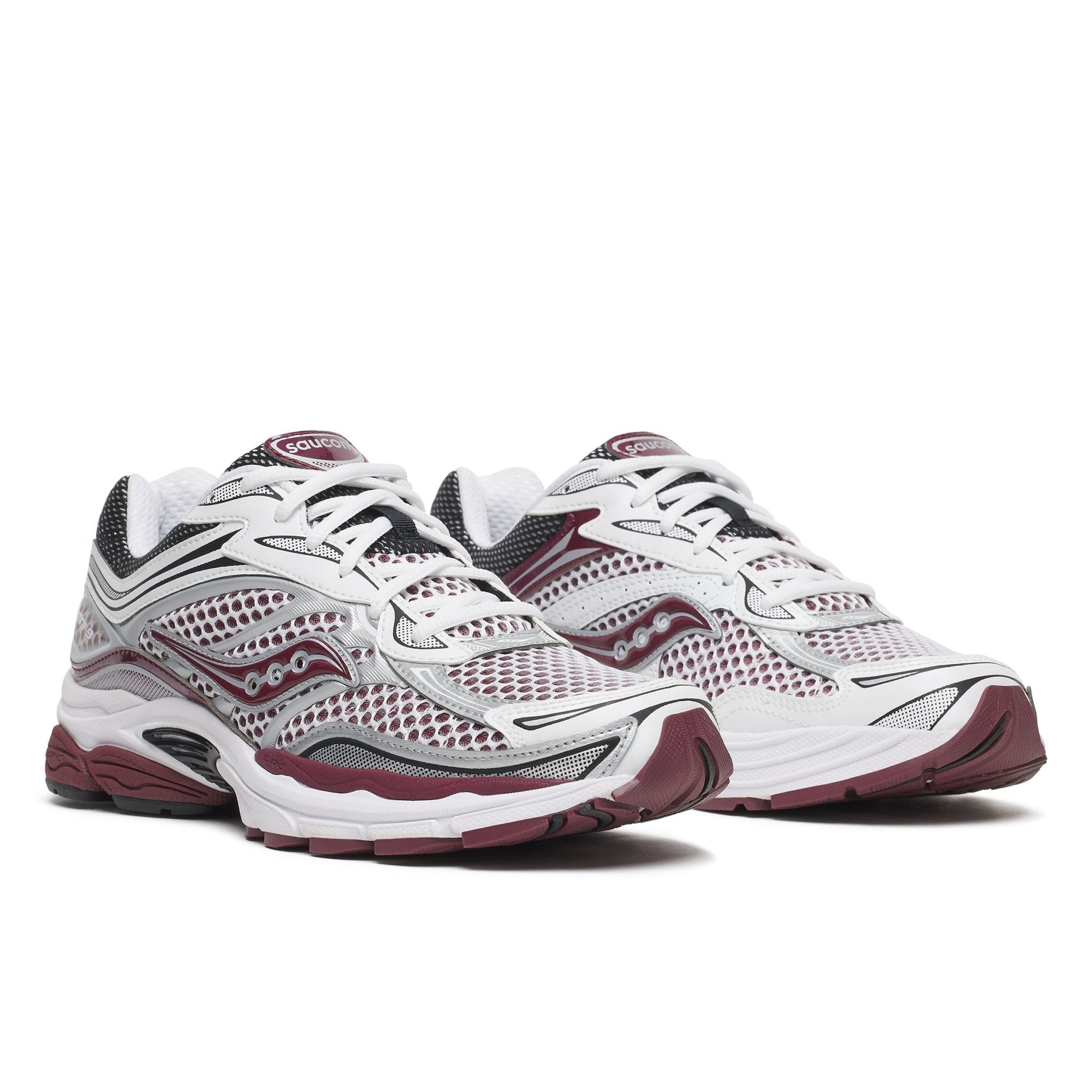 Saucony ProGrid Omni 9 White Maroon - CSAUP11776 - Coziness
