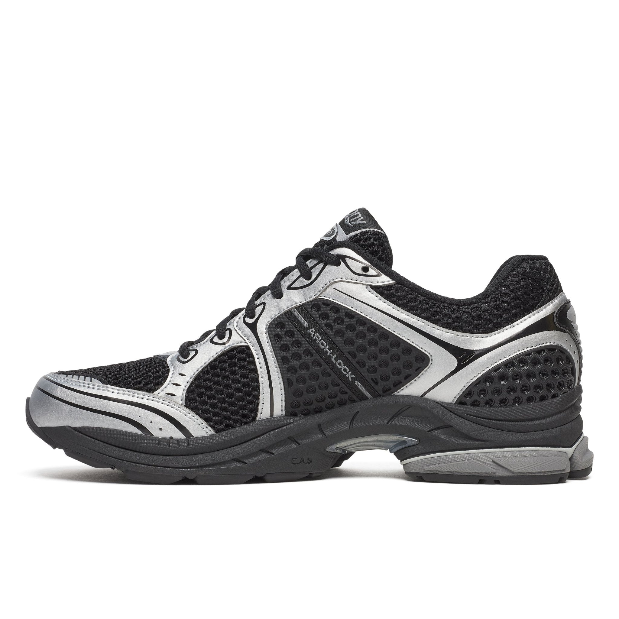 Saucony ProGrid Triumph 4 Black Silver - CSAUP8401 - Coziness