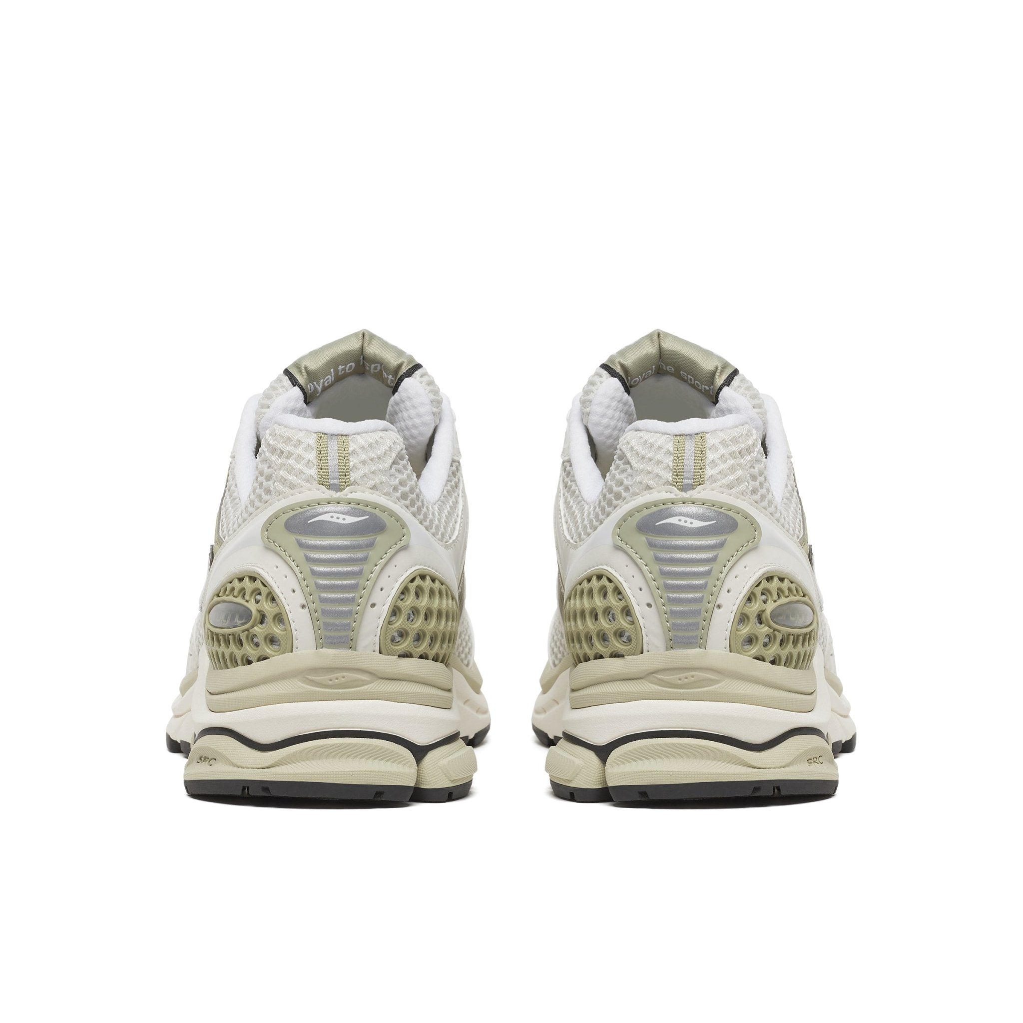 Saucony ProGrid Triumph 4 White Onyx Elm - CSAUP9479 - Coziness